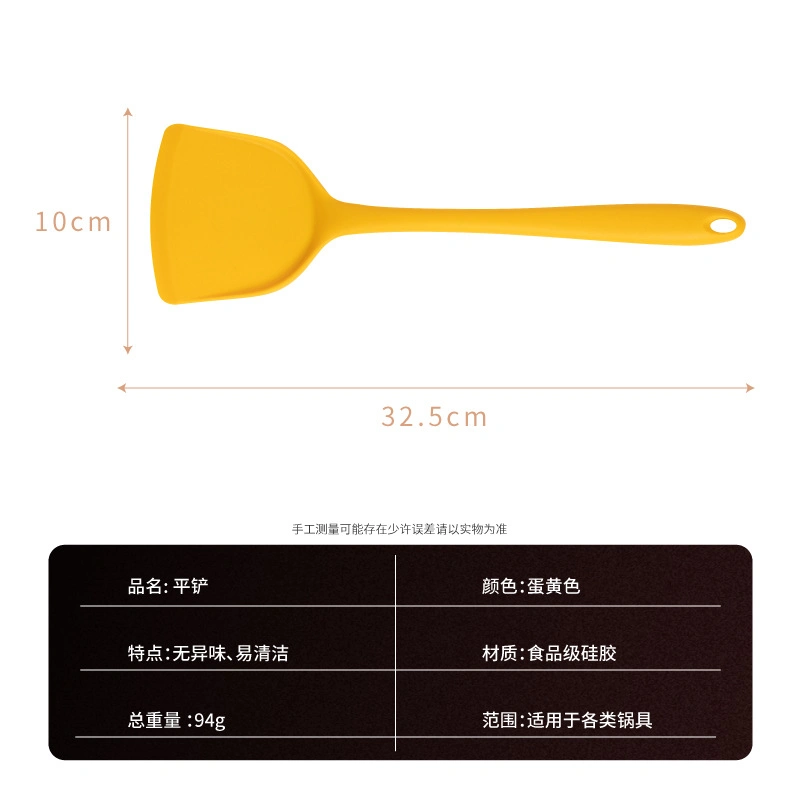 Customize Non-Stick Colander Spatula Spoon Kitchen Tool Cooking Gadget Cookware Set Heat-Resistant Nylon Kitchen Utensil Silicone Cook Tool Silicone Kitchenware