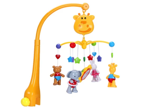 Jouet musical suspendu pour bébé, lit de bébé girafe, jouet de cloche (H3691077)