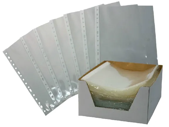 Protecteur de feuille PP 11 trous 0,035 mm