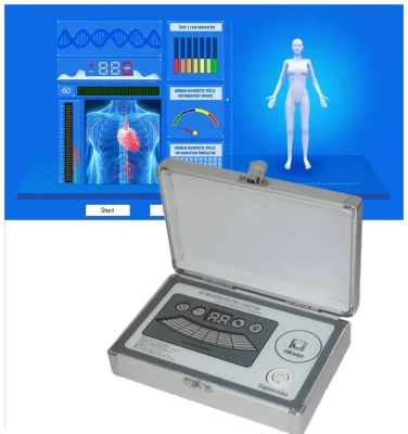Analyseur de corps à résonance magnétique quantique, analyseur de santé du corps entier avec Instrument d'analyse de rapport
